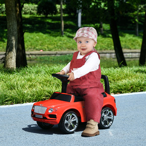 AIYAPLAY Ride-On Car para niños de 18 a 36 meses, bocina y música, coche eléctrico rojo para bebés - Product Image 2