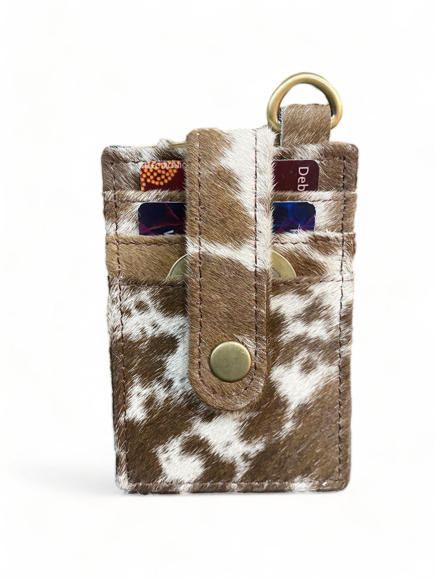 Greyish Brown & White