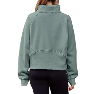 OEM/ODM de moda de invierno de talla grande ropa informal con capucha para ropa de calle transpirable cómoda Sudadera con capucha para mujer - Product Image 6