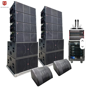 Nuevo Sistema de Sonido Line Array LA-2122 de Fábrica, Doble Woofer de 12 Pulgadas, 1400W (RMS), 2 Vías, Activo/Pasivo, para Interiores y Exteriores - Product Image 1