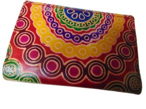 Bolso de Mujer Compacto de Cuero Genuino, Estilo Bohemio, Patrón de Camuflaje, Cierre de Cremallera y Botón, Capacidad de 1-1.9L, para Viajes y Oficina - Product Image 6