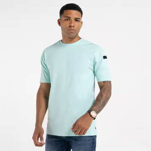 Nueva llegada 2025 ropa informal más vendida Fitness peso pesado 300g logotipo personalizado a cuadros transpirable 100% algodón ropa de calle hombres - Product Image 1