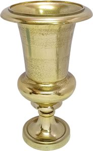 Venta caliente florero de latón estilo indio venta al por mayor florero de lujo y maceta para la decoración interior de la Oficina y el hogar - Product Image 2