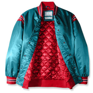 Veste de baseball en satin pour homme à prix avantageux, confortable, légère, tendance, meilleur tissu, veste de baseball en satin - Product Image 4