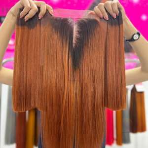 Cheveux bruts vietnamiens avec fermetures perruques pour femmes 100% cheveux naturels lisses vietnamiens - Product Image 4
