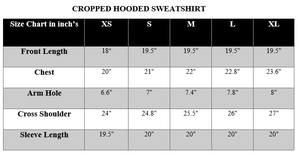 Hoodie court épais pour femme 460 GSM en molleton de coton premium, chaud et confortable, style streetwear, fabricant de vêtements OEM sous marque privée - Product Image 6