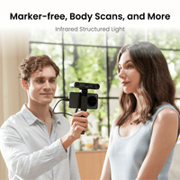 Scanner 3D Revopoint INSPIRE 2 infrarouge laser et lumière structurée, haute précision, portable, solution de numérisation 3D USB, en stock