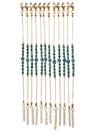 Pulseras de Cuentas de Ojo Turco Hechas a Mano con Macramé de Plástico Estilo Bohemia Modelo DAFNI 44 - Regalos Promocionales Novedosos para