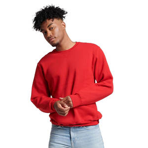 สเวตเชิ้ตขนแกะคอกลมสำหรับผู้ชายเสื้อสเวตเชิ้ตไหล่ปล่อยแบบพรีเมียม - Product Image 2