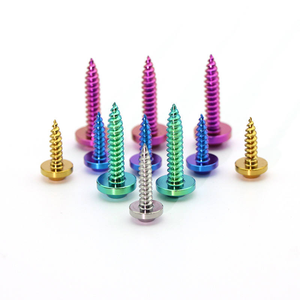 Tornillo Autorroscante de Aleación de Titanio GR5 de Alta Resistencia para Motocicleta M4 M5 - Product Image 1