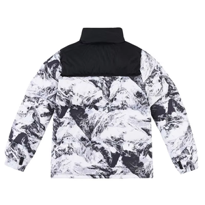 Blouson d'hiver pour homme à col montant, imperméable, léger, chaud, écologique, toutes couleurs, logo frontal, faible MOQ, style urbain - Product Image 2