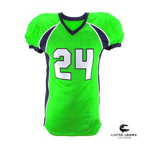 Camiseta y uniforme de fútbol americano OEM al por mayor, patrón de color personalizable, producción directa de fábrica 2025 - Product Image 3