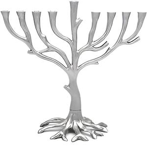 Candelabro de Hanukkah clásico religioso judío moderno Menorah judía 7 brazos Menorah 9 brazos Hanukkah disponible - Product Image 2