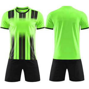 Alta calidad 100% poliéster personalizable Club Soccer Wear OEM sublimado fútbol Jersey uniformes conjuntos - Product Image 2