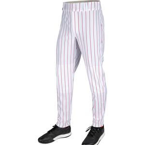 Vêtements d'équipe sportive de haute qualité par sublimation personnalisée Pantalon de baseball de couleur classique avec fines rayures - Product Image 5