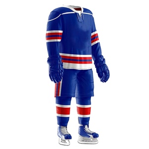 ชุดยูนิฟอร์มฮอกกี้น้ำแข็งแบบสั่งทำพิเศษ 100% โพลีเอสเตอร์ ไซส์ใหญ่ พร้อมบริการระดับมืออาชีพสำหรับการค้าขายส่งระหว่างประเทศ - Product Image 1