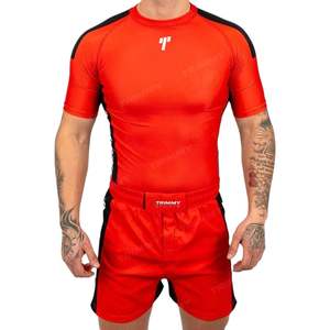 Top vente hommes Compression Fitness Rash Guard à manches longues vêtements de sport sublimé pour MMA utilisation confortable pour les sports d'été - Product Image 3