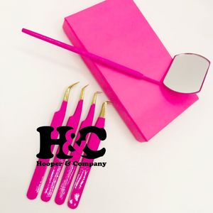 แหนบสีชมพูยอดนิยมแหนบต่อขนตาทำจากสแตนเลสรุ่นอันดับต้นๆมีโลโก้ขนมิงค์ทดสอบอย่างยั่งยืน - Product Image 1