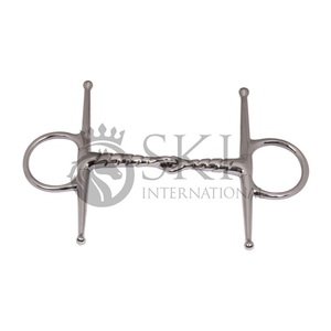 La mejor calidad de acero inoxidable al por mayor Single Joint Twist Mouth Piece Full Cheek Venta caliente Equitación OEM ODM Western Bits - Product Image 2