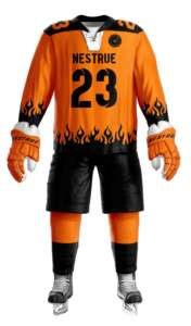 Sublimación Hombres y mujeres Conjunto de uniforme de hockey sobre hielo Nueva moda Logotipo personalizado Equipo Deportes Conjuntos de uniformes de hockey sobre hielo Precio al por mayor - Product Image 2