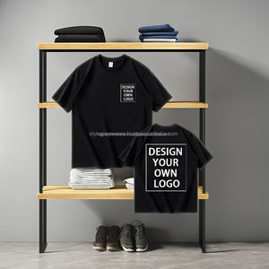 Camiseta al por Mayor para Hombre, de Poliéster/Algodón, Calidad Premium, Transpirable, Totalmente Personalizable con su Propio Logotipo, Corte Holgado, Cuello Redondo - Product Image 1