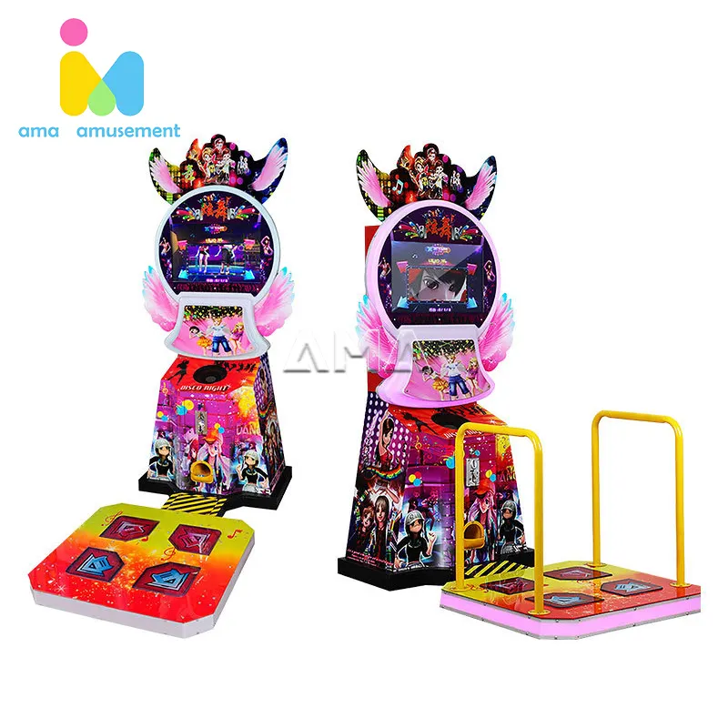 Console di musica a gettoni macchina da ballo elettronica Video musica Dance Game macchina per bambini