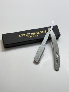 New <b>Single</b> <b>Blade</b> Stainless Steel Men's Wet Shaving Professional Disposable Full Silver Safety <b>Razor</b> Customizable Available - Product Image 3