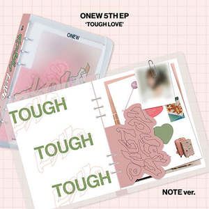 SHINee ONEW - 5º Mini Álbum: TOUGH LOVE (Versión NOTE) - Product Image 1
