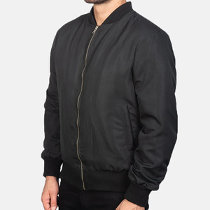 Parka Acolchada Negra Unisex de Alto Rendimiento, Impermeable, Cortavientos, con Ribete de Piel, Aislada, de Longitud Regular, para Invierno, Profesional - Product Image 3