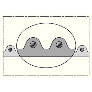 Tuyau d'aspiration et de refoulement Norres AIRDUC PUR 356 en caoutchouc, intérieur 80 mm, extérieur 92,00 mm, épaisseur 6 mm, rouleau de 15 m, emballage - Product Image 3