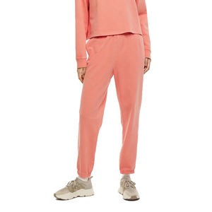 Pantalones de chándal rectos básicos para mujer de color melocotón de alta calidad, pantalones de jogging hechos a medida para invierno - Product Image 2