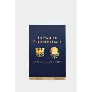 AS0223 Double-Sided Satin Crystal Guirlande Premium Quality Promotional Flags & <b>Banners</b> - Product Image 4