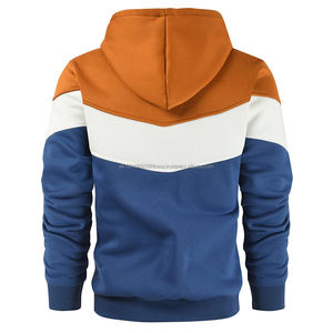 Sudadera con Capucha de Estilo Urbano de Diseñador, 100% Algodón, Felpa, Lisa, Informal, Cómoda para Hombre - Product Image 6