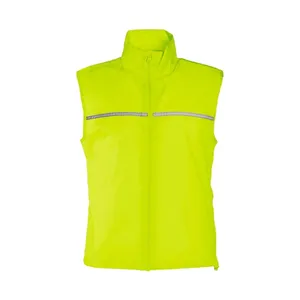 Gilet de course coupe-vent personnalisé pour la randonnée et sac étanche – Articles de merchandising extérieur haut de gamme - Product Image 3