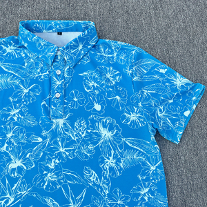 ... Camisa Polo de golf de manga corta para hombre con cuello Top transpirable para gimnasio al aire libre caminar deportes y comodidad casual - Product Image 2