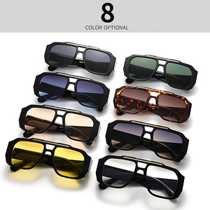 กรอบแว่นกันแดดแฟชั่นทรงใหญ่ ดีไซน์โดดเด่น รับผลิตตามแบบ (OEM) สำหรับผู้ชาย ป้องกันรังสียูวี 400 ป้องกันแสงสะท้อน เหมาะสำหรับขับรถ ใช้ได้ทั้งผู้ชายและผู้หญิง สไตล์วินเทจ ขายส่ง เลนส์หลากสี รับทำโลโก้ รูปทรงวงรี - Product Image 4