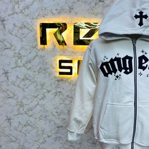 Logo privé de haute qualité sweat à capuche zippé le plus demandé imprimé numérique 100% coton hiver fabriqué en usine pas cher prix sweats à capuche unisexe - Product Image 4