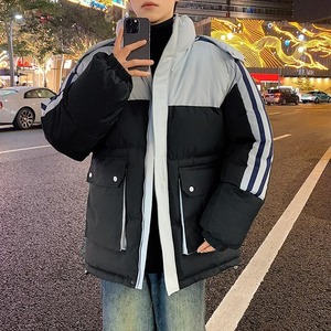 Chaqueta acolchada elegante para hombre 2025 para invierno, cierre de cremallera de Color personalizado de alta calidad, nuevo diseño, cantidad a granel - Product Image 2