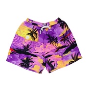Meilleurs shorts de course Bermuda pour la plage, 100% polyester, décontractés, taille élastique, impression numérique, séchage rapide, respirants, pour hommes