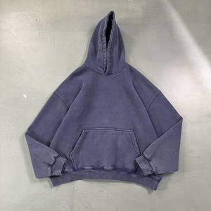 Nouveaux sweats à capuche oversize pour hommes, personnalisables, respirants, 100% coton, impression de votre logo de marque, anti-boulochage, polaire, pull-over, 2 pièces - Product Image 4