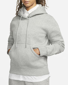 Sudadera con capucha de lana de Club de peso pesado para mujer Logotipo personalizado Impreso Ropa de invierno de alta calidad con técnicas lavadas bordadas - Product Image 3