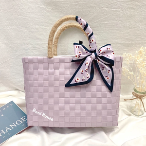 Sac à main tissé résistant à l'eau avec fermeture éclair et poche intérieure pour les voyages et les loisirs - Product Image 3