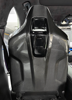 Nouveautés : Couvre-dossier de siège en fibre de carbone sèche style OEM, kits carrosserie de haute qualité pour BMW G90 G99 M5 2024 et plus