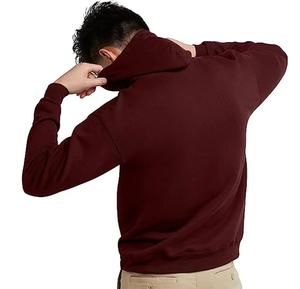 Sweat à capuche surdimensionné pour hommes de haute qualité Sweat-shirts grande taille avec logo personnalisé 100% coton pour l'hiver - Product Image 2