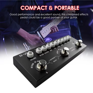 <span class=keywords><strong>Pedal</strong></span> <span class=keywords><strong>de</strong></span> Efectos Combinado para Guitarra Eléctrica CUBE BABY Portátil Multifuncional con Reproducción Inalámbrica - Product Image 4