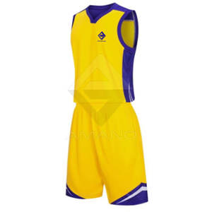 Uniformes de Baloncesto Deportivos Personalizados con el Mejor Diseño, 100% Poliéster, Conjuntos Transpirables de Alta Calidad sin Mangas para Todos los Deportes - Product Image 2