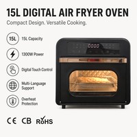 Four à Friture Électrique 15L, Personnalisable OEM, Vente en Gros Usine, Cuisine Domestique, CBU/SKD/CKD, Certifié CE/CB, MOQ 500
