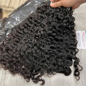 Thanh An Hair du Viet Nam 100% Extensions de trame de cheveux humains bruts non traités Bundle Curly Burmese Hot Steam - Product Image 3