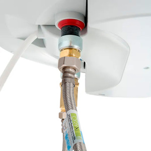 Tuyau de thermostat flexible en acier inoxydable, femelle 1/2" - femelle 1/2", longueur 300 mm - Product Image 6