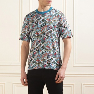 Custom Design Sublimation Short Sleeve Shirt For Men Summer 2026 Casual Sublimation T Shirt Men Fashion - Product Image 2